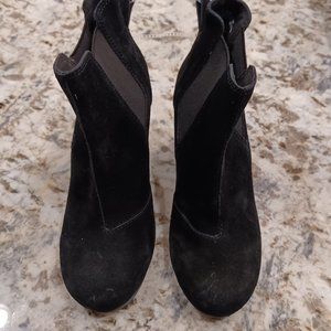 OTBT DODGE BLACK SUEDE LEATHER WOMEN'S 9.5 M BOOTS